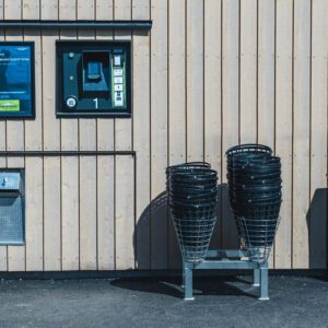 Basket Stand Dispenser